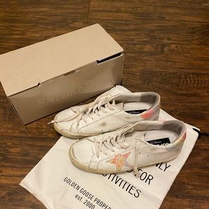 Tye-dye Golden goose sneakers